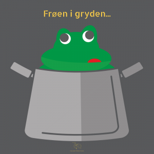 Frø i gryde