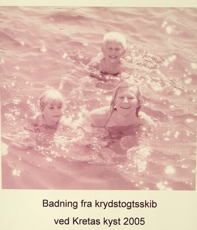 Badning på Kreta