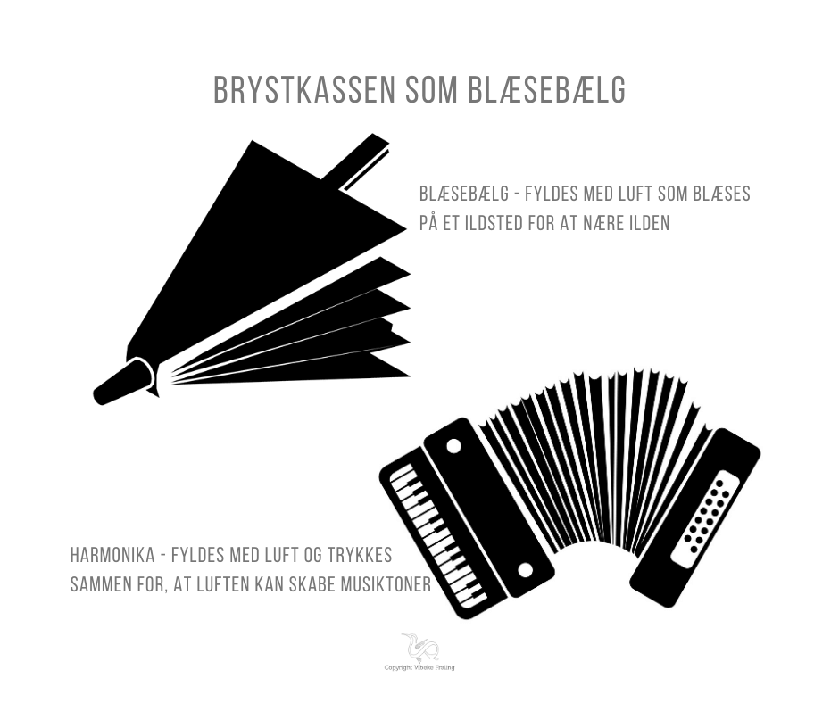 Qigong åndedrættet blæsebælg og harmonika