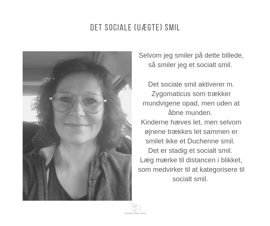 Det sociale uægte smil