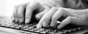 tastatur hænder