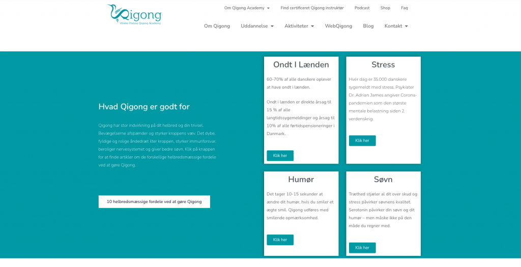 qigong academy link ny hjemmeside
