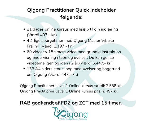 Qigong Practitioner Quick indhold