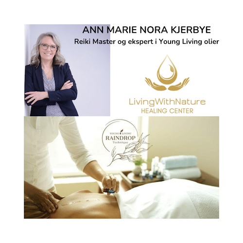 Raindrop olie massage Ann Marie nora kjerbye