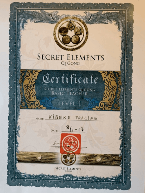 Vibeke Fraling Qigong Academy - secret elements